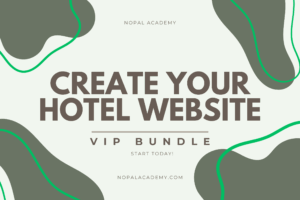 VIP Bundle: Get the Step by Step to Create Your Hotel Website