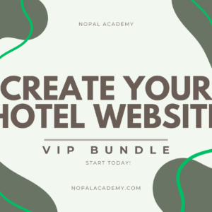 VIP Bundle: Get the Step by Step to Create Your Hotel Website